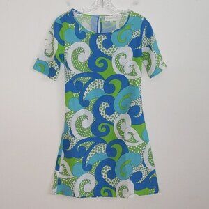 Chelsea Gunn Psychedelic Print Paisley Print Dress
